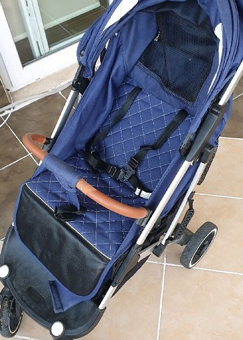 drest kabin boy bebek Koyu Mavi Bebek Arabası - Görsel 3