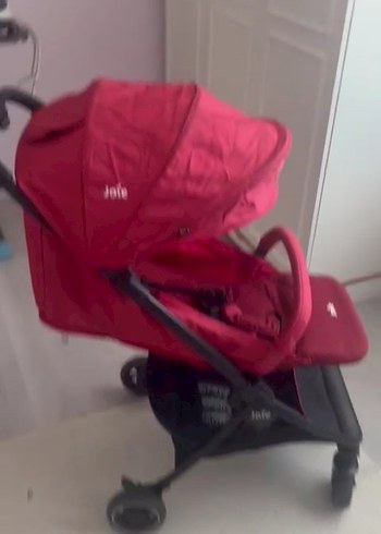 Koyu Kırmızı Bebek Arabası Katlanabilir - Görsel 7