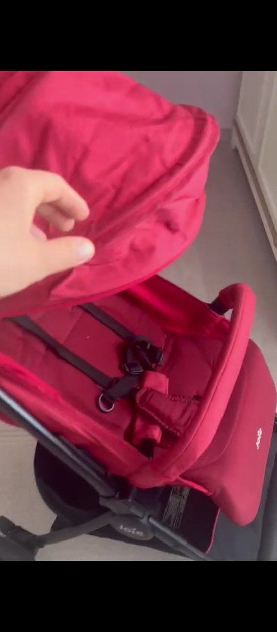 Koyu Kırmızı Joie Bebek Arabası - Görsel 4