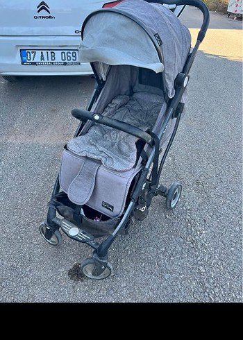 Pierre Cardin Gri Bebek Arabası - Görsel 2