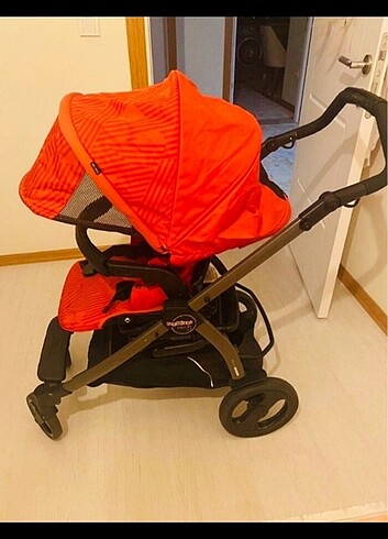 9- 36 kg Beden kırmızı Renk Perego bebek arabası sıkıntısız 