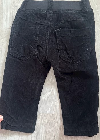 Erkek Çocuk Siyah Bol Kesim Kot Pantolon - Görsel 2