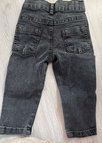 Gri Erkek Çocuk Denim Pantolon - Görsel 2