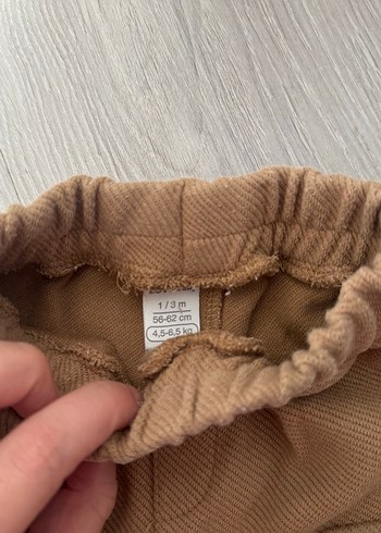 Erkek Çocuk Kahverengi Bol Kesim Pantolon - Görsel 2