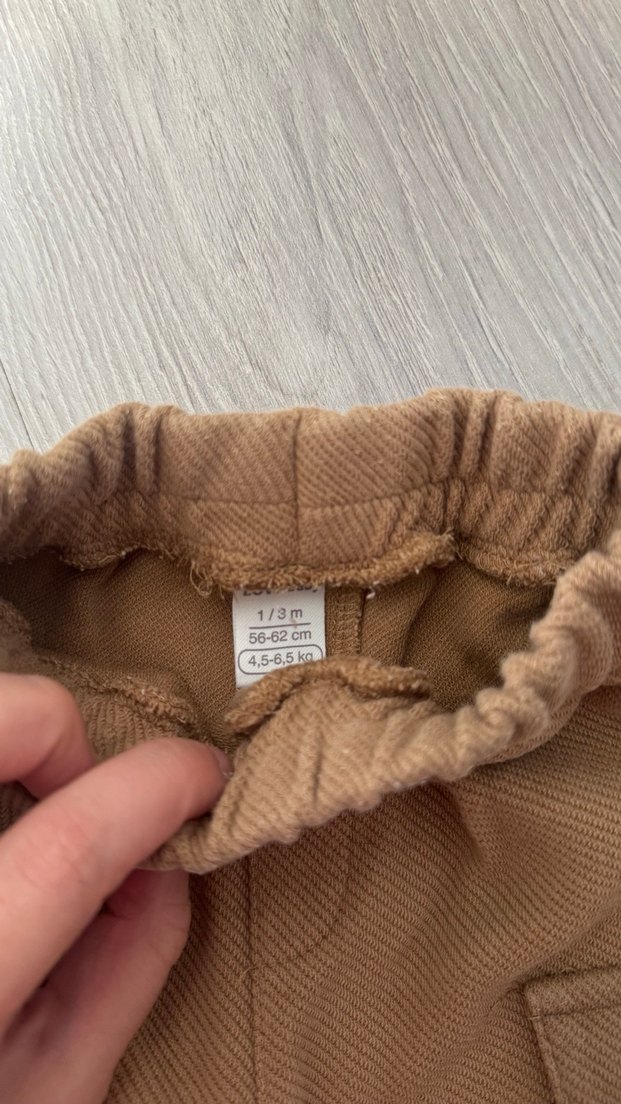 Erkek Çocuk Kahverengi Bol Kesim Pantolon - Görsel 2