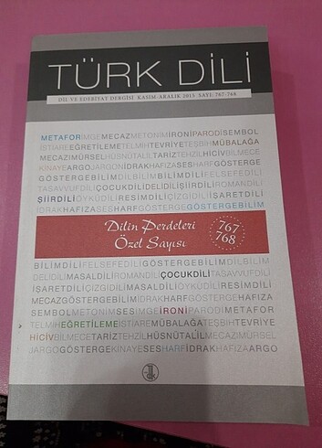 Türk Dili Dergisi Sayı 767-767