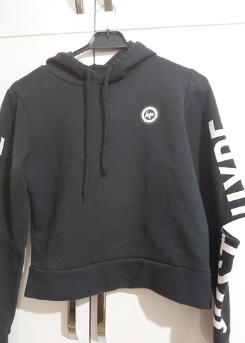 Diğer Siyah Kapüşonlu Kız çocuğu Sweatshirt