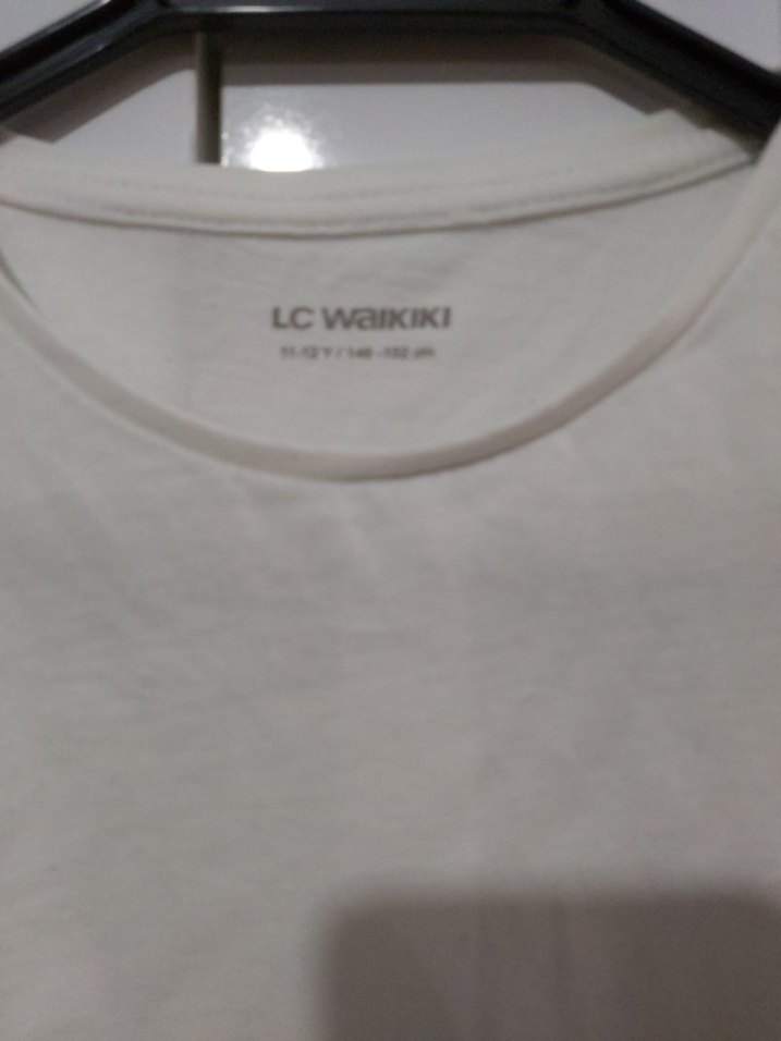 LC Waikiki Beyaz Uzun Kollu t-shirt - Görsel 4