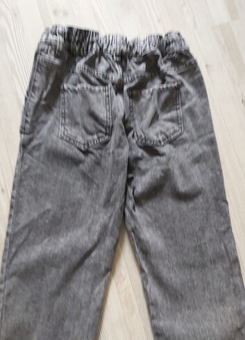 Diğer KIZ ÇOCUĞU PAÇA VE BELİ LASTİKLİ KOT PANTOLON