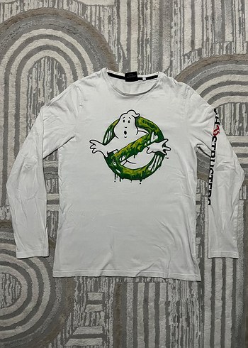 ghostbusters longsleve uzun kol tisort