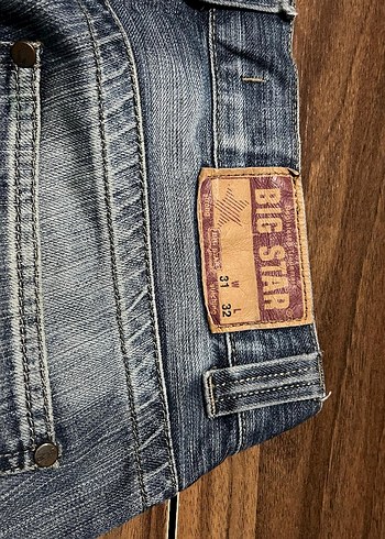 big star nakisli desenli jeans - Görsel 5