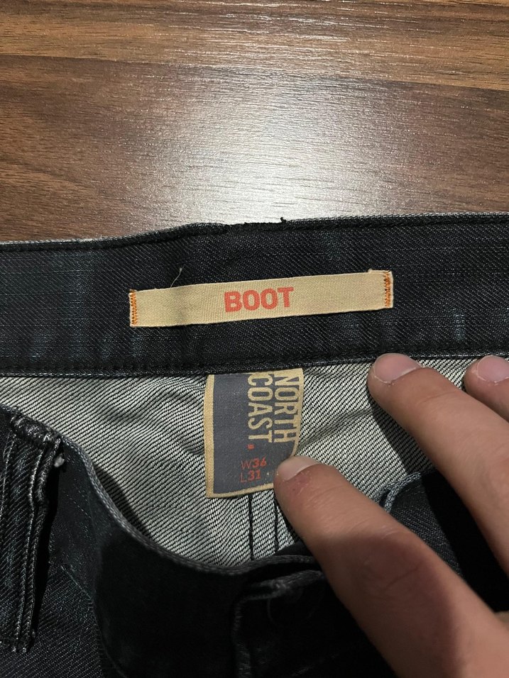 archive boot baggy bootcut jeans - Görsel 4