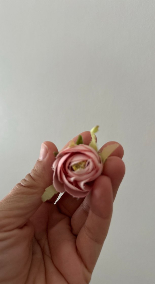 Pastel Pembe Küçük Gül Tomurcukları 10 adet - Görsel 2