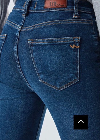 LTB Koyu Mavi Dar Kesim Denim Jean