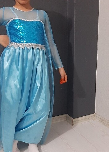 10 Yaş Beden Elsa elbise