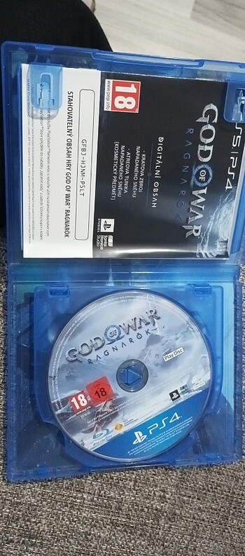  PS4 GOD OF WAR RAGNARÖK sıfır gibi 2 disc'li