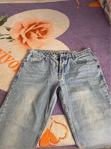 Defacto Unisex eskitme jean pantolon.