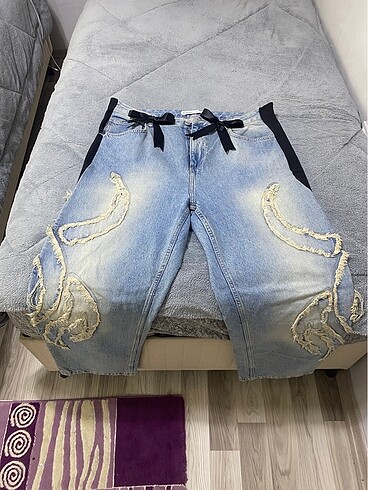 Bershka BAGGY UNİSEX JEAN.