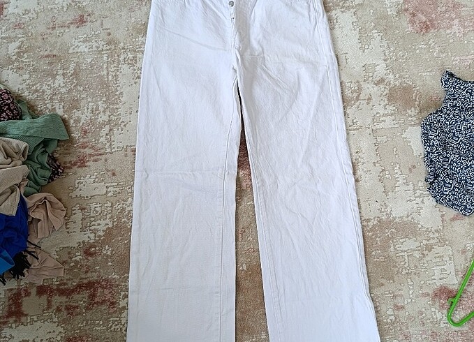 Mango beyaz kot pantolon