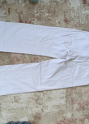 38 Beden beyaz Renk Mango beyaz kot pantolon