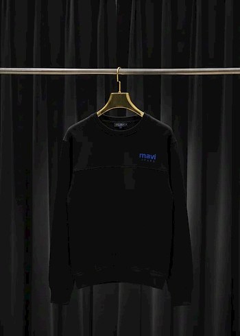 orj Mavi Jeans Beyaz Erkek | Kadın Sweatshirt - Görsel 3