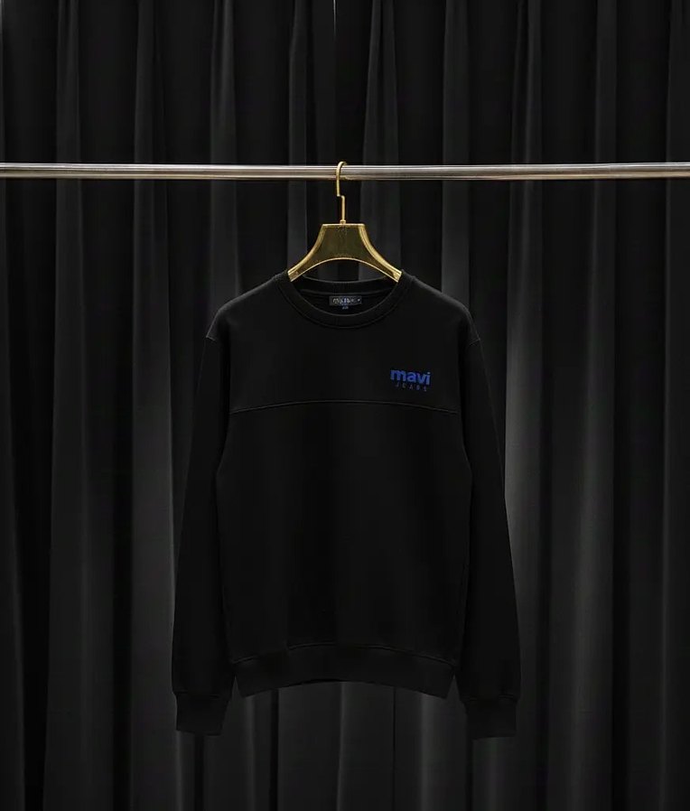 orj Mavi Jeans Beyaz Erkek | Kadın Sweatshirt - Görsel 3