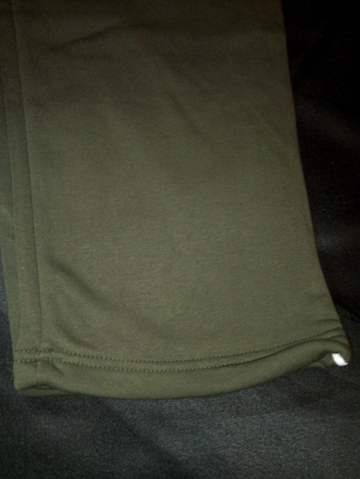 haki yeşil rengi unisex kız erkek baggy eşofman ayağı ayarlanabi - Görsel 4