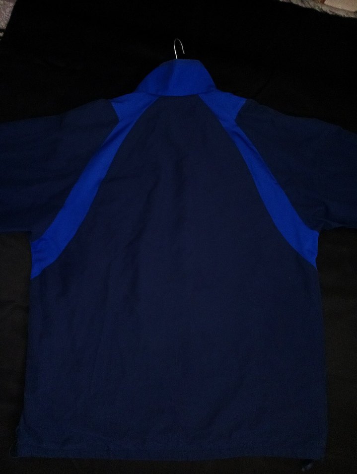 Lacivert Adidas Fermuarlı Spor vintage ceket - Görsel 5