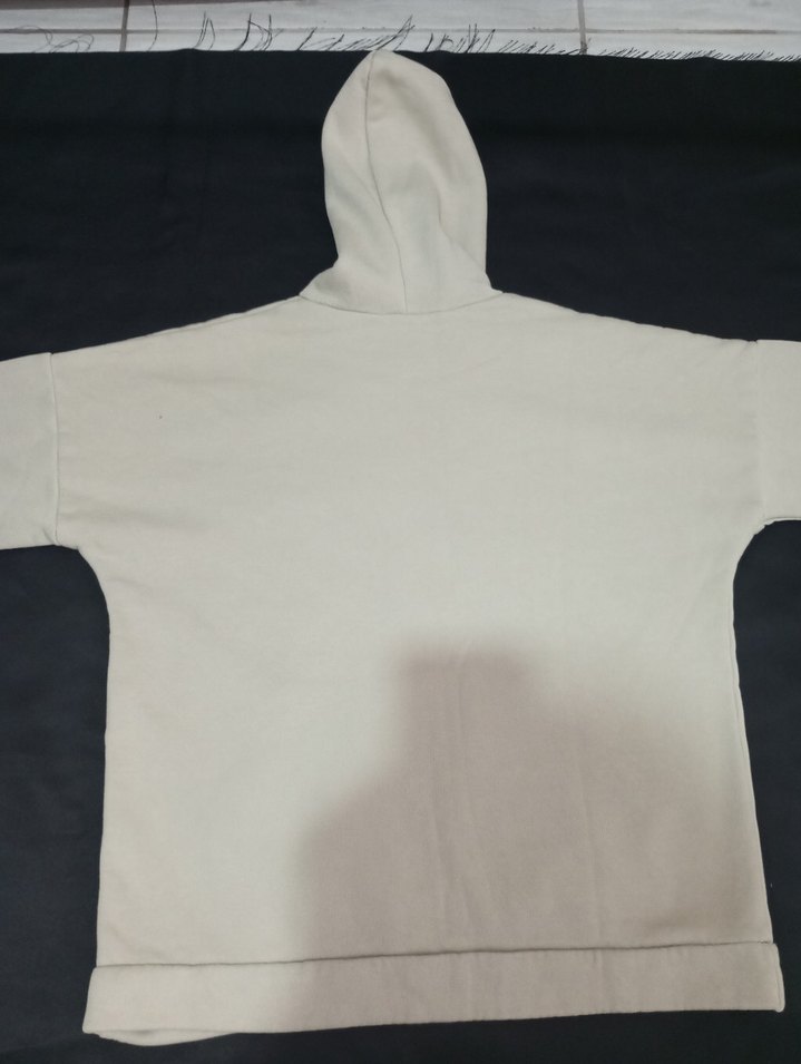 Gri BULLS Kapüşonlu Sweatshirt - Görsel 5