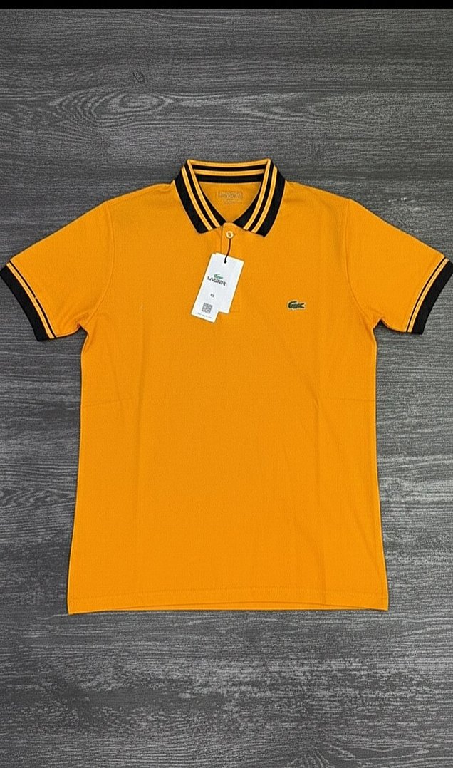 Kemer Detaylı Kırmızı Siyah Erkek Polo Tişört - Görsel 2