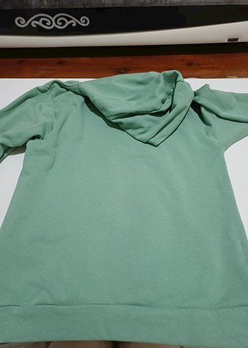 Diğer Kadın Yeşil Oversize Sweatshirt