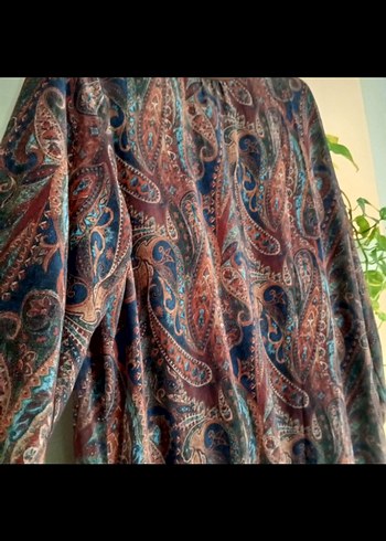 elbise retro desenli - Görsel 2