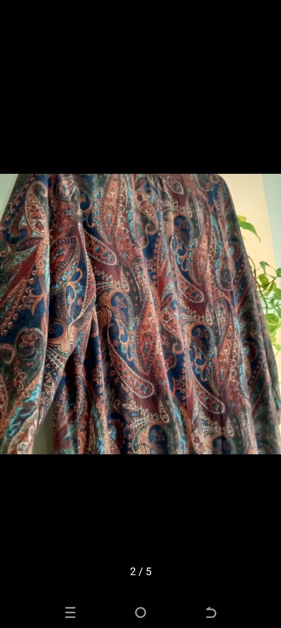 elbise retro desenli - Görsel 2