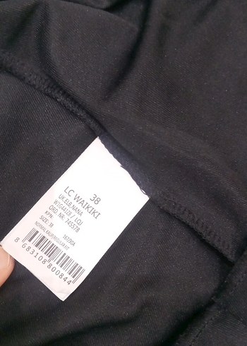 Siyah çiçek desenlı sifon elbise - Görsel 10