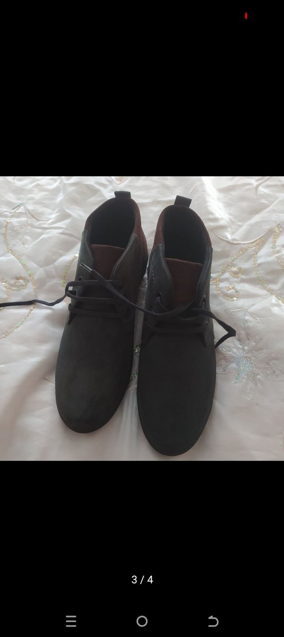 GCC marka antrasıt  hakı bordo Süet Erkek Bot - Görsel 3