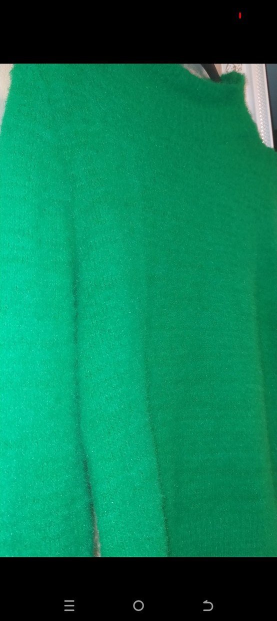 Yeşil Kadın Triko Sweatshirt kazak - Görsel 4