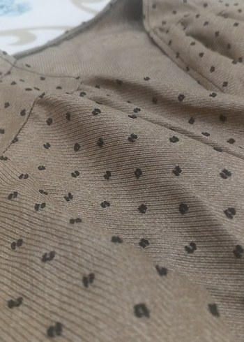 Bej Uzun Kollu Vintage kaban - Görsel 5