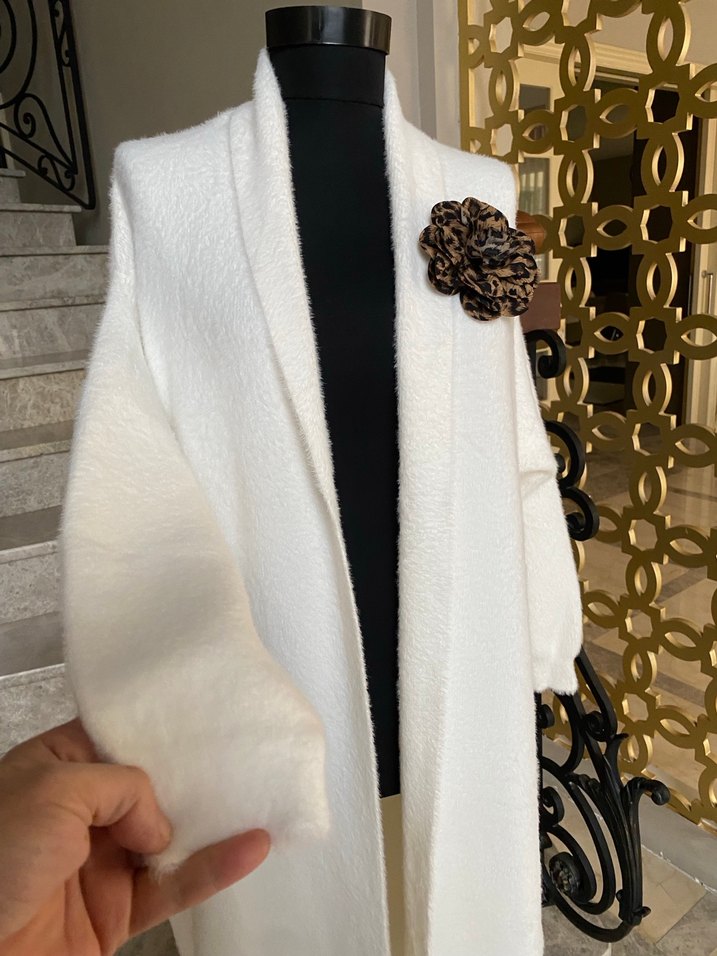 Massimo dutti  Kadın angora hırka std - Görsel 3