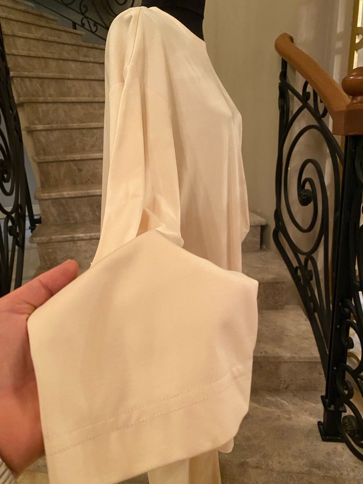 Tığ triko bambu ikili takım 2 beden - Görsel 3