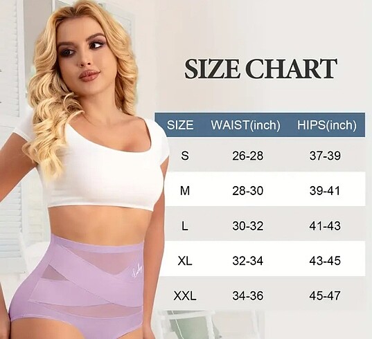 Diğer Yüksek bel slip XXL