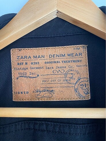 s/m Beden Zara erkek kot ceket