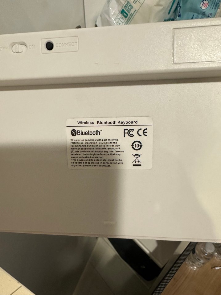 Pembe Renkli Bluetooth Klavye miniso - Görsel 3