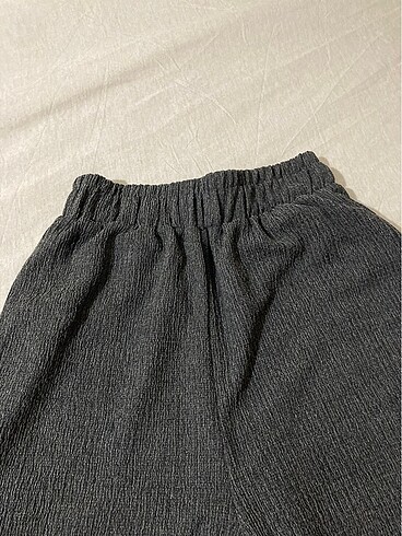 Diğer Beli lastikli Gri bol paça pantolon????