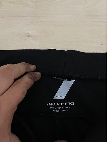 l Beden siyah Renk Zara eşofman takımı