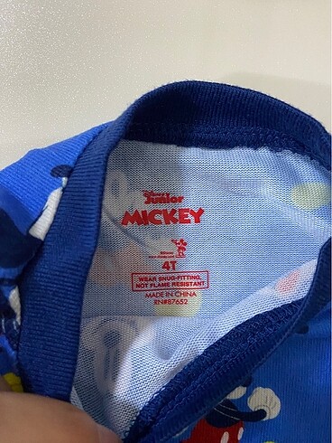 Walt Disney World Disney mickey mouse alt üst takım orjinal