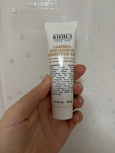 Kiehls calendula yüz temizleyici