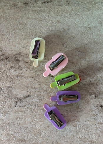 Şeffaf dondurma toka - Görsel 6