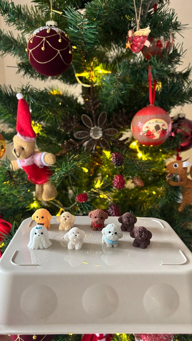 Renkli Mini Köpek Süsleri - Görsel 2