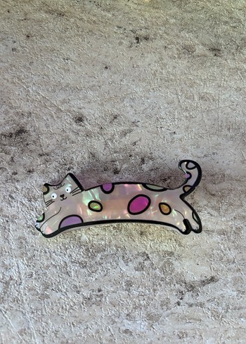 Pastel Renkli Kedi Toka - Görsel 3