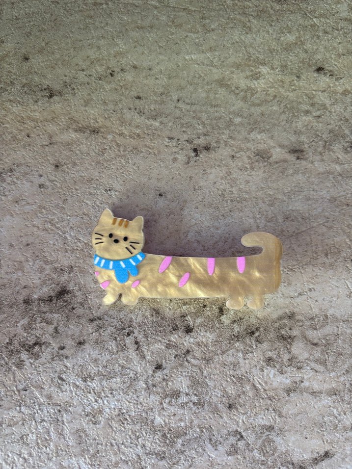 Pastel Renkli Kedi Toka - Görsel 2